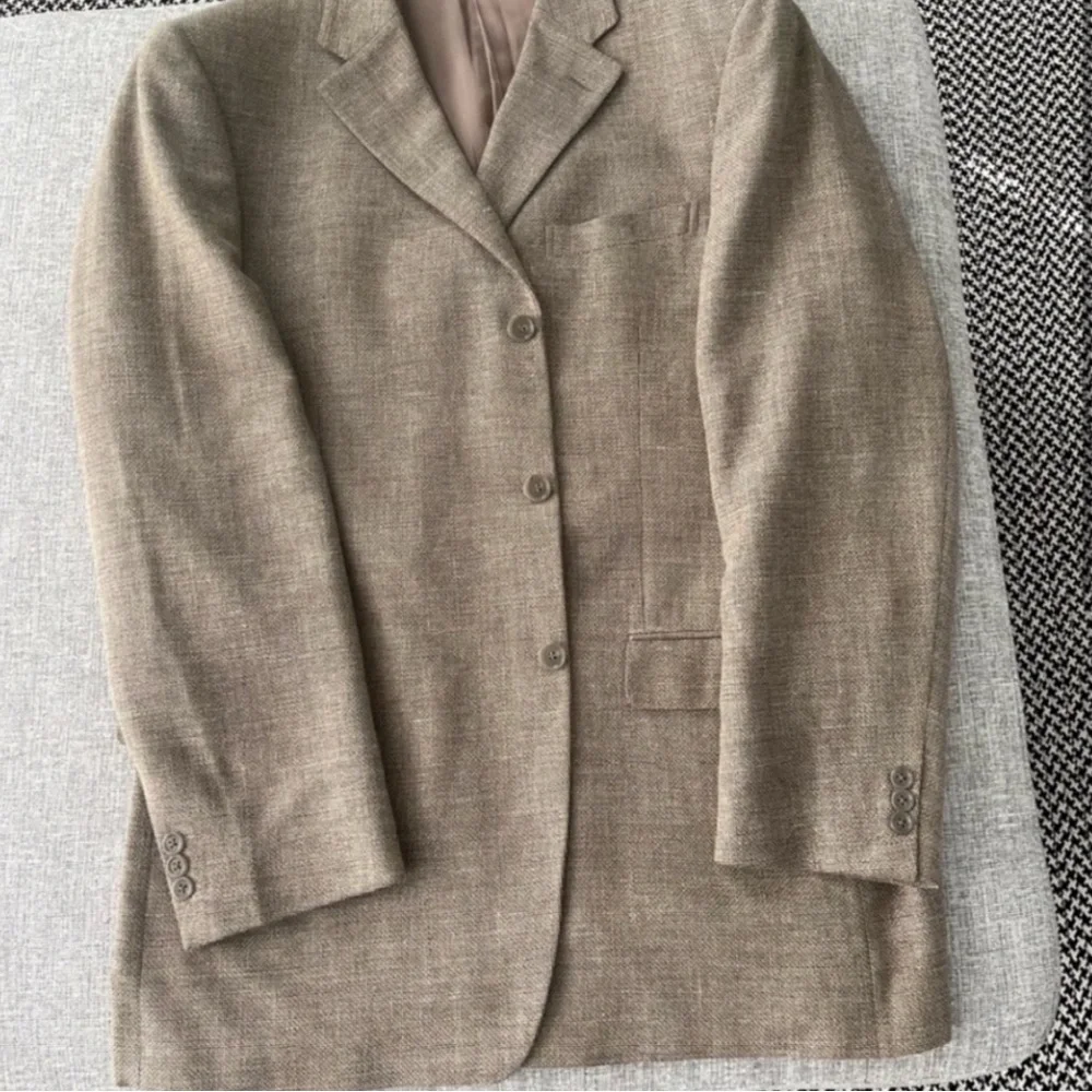 Ermenegildo Zegna Tan Blazer - Picture 2 of 6